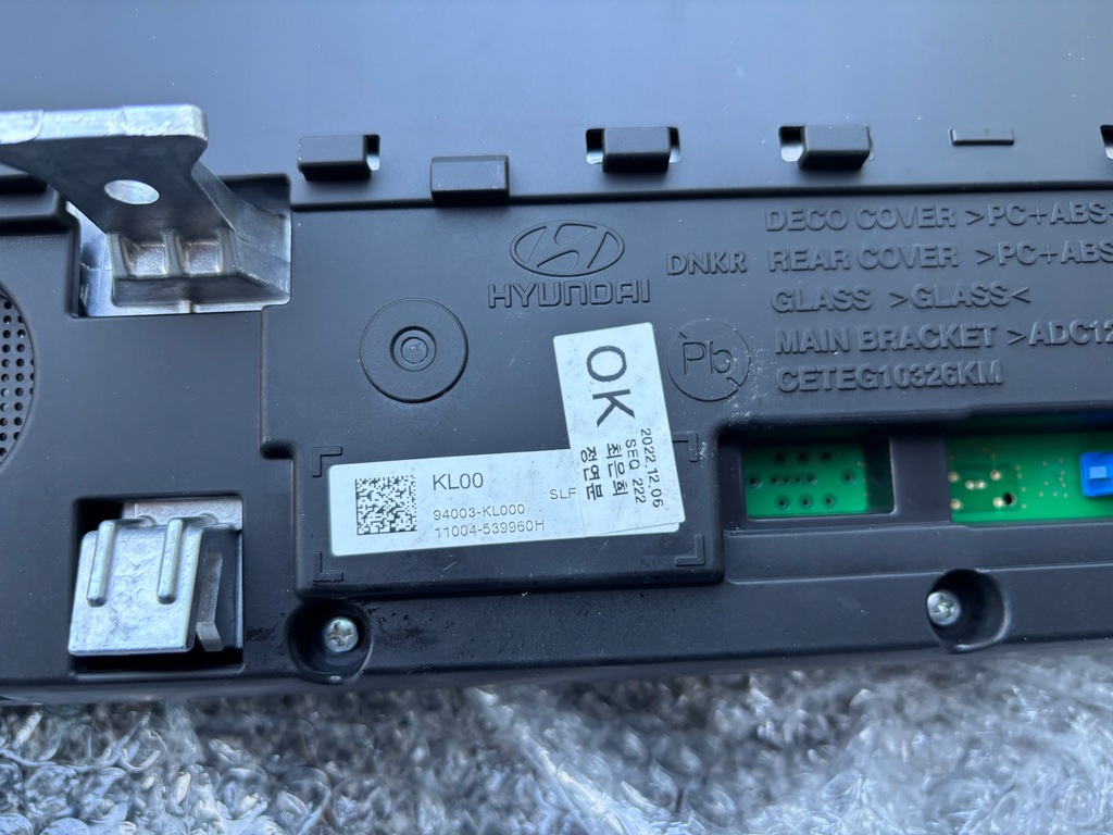фото №7, Hyundai ioniq 6 vi счетчик дисплей приборная панель 94003-kl000