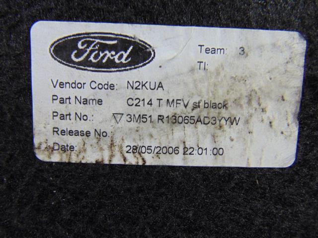 фото №7, Коврик обшивка багажника ford c-max