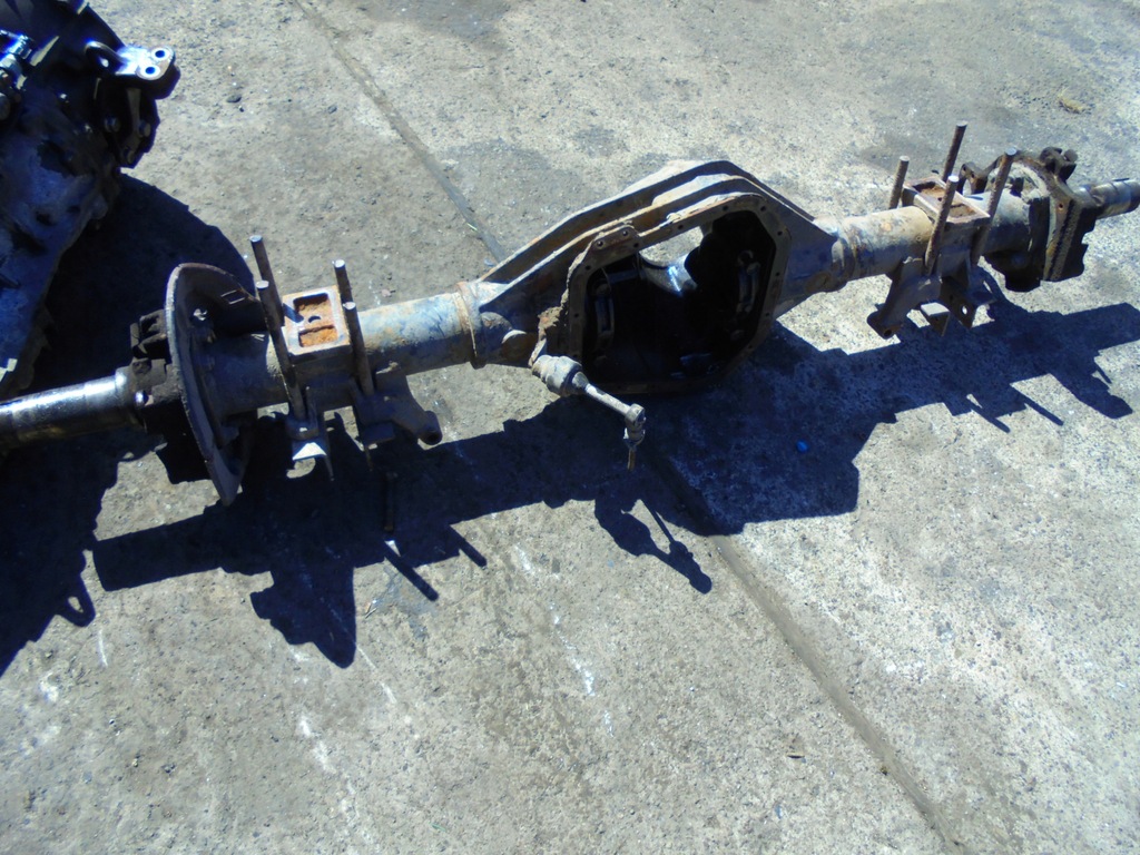 фото №11, Розпірка гальмівний man l2000,bebny, корпус мости вкладиш міст, ресори, двигун