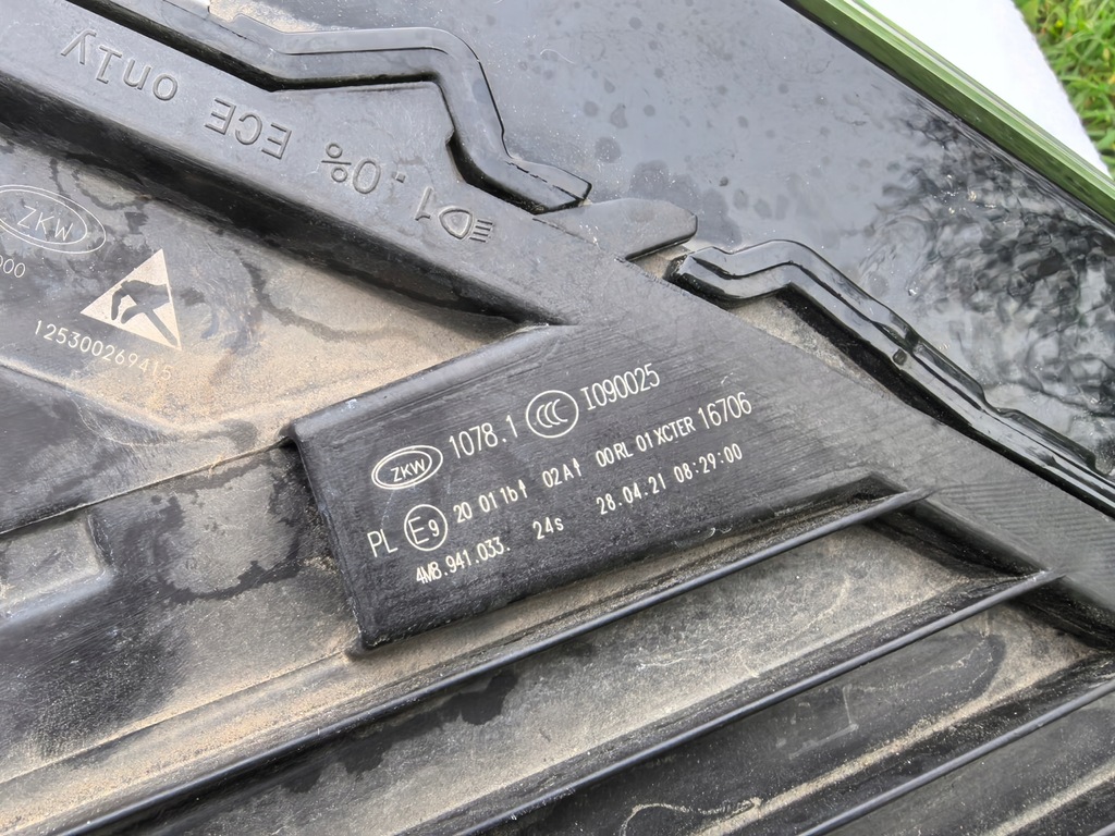 фото №10, Audi q8 sq8 rsq8 4m8 лампа ліва перед 4m8941035 24s з демонтажу !