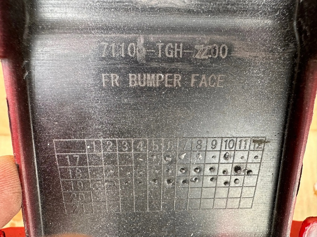 фото №8, Zderzakspoiler honda civic x 10 r type sport оригинал