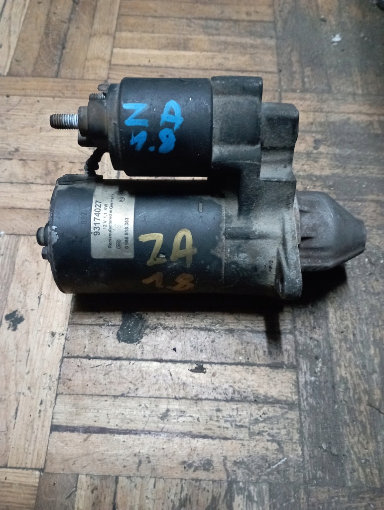 фото №1, Стартер opel zafira a 1.8 93174027