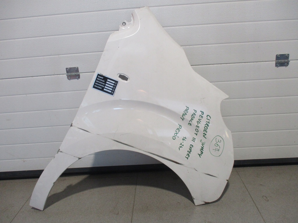 фото №6, Крыло правый перед citroen jumpy, peugeot expert iii, toyota proace 16-24r