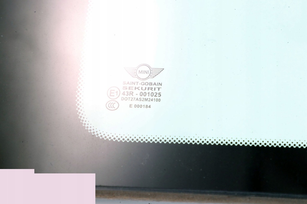 фото №5, Mini r50 r53 скло кузовна бічна ліва задня лівий задня 1166580