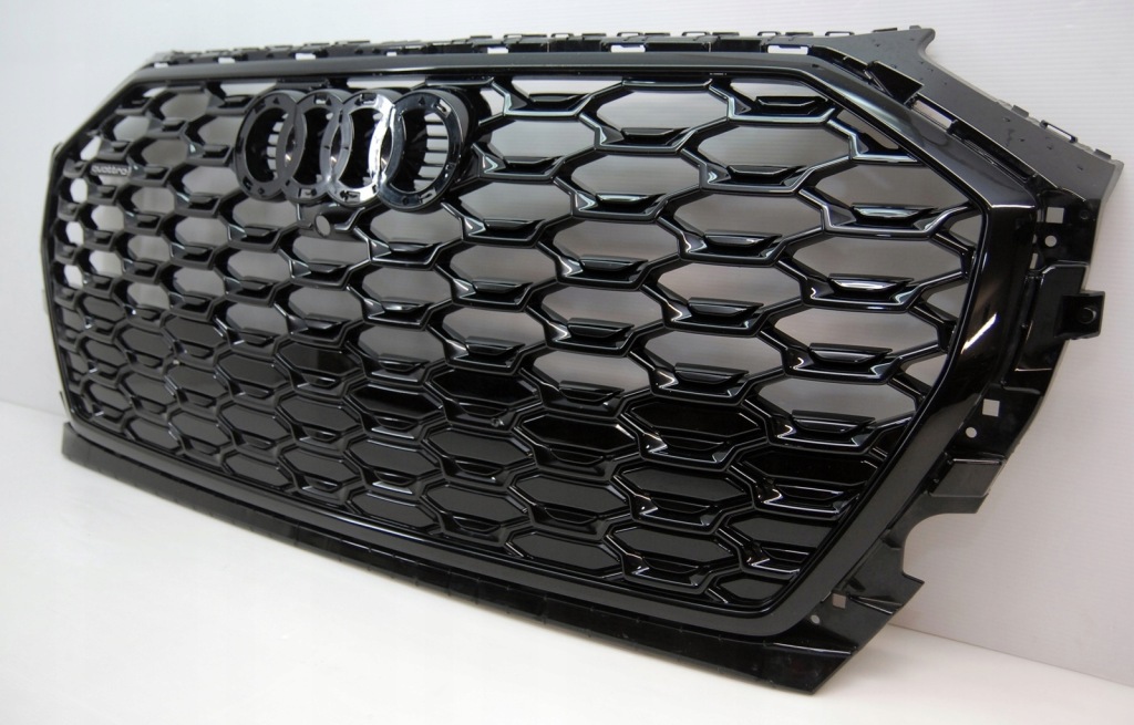 фото №11, Audi q5 ii sq5 80a s-line lift 20- бампер передний решётка радиатора решётка радиатора 80a807437p