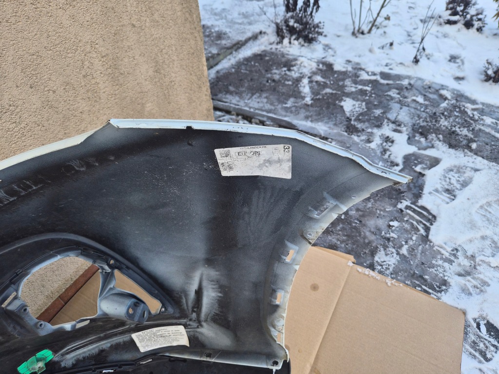 Бампер перед toyota highlander 4 iv омивачі pdc оригінал Доставка