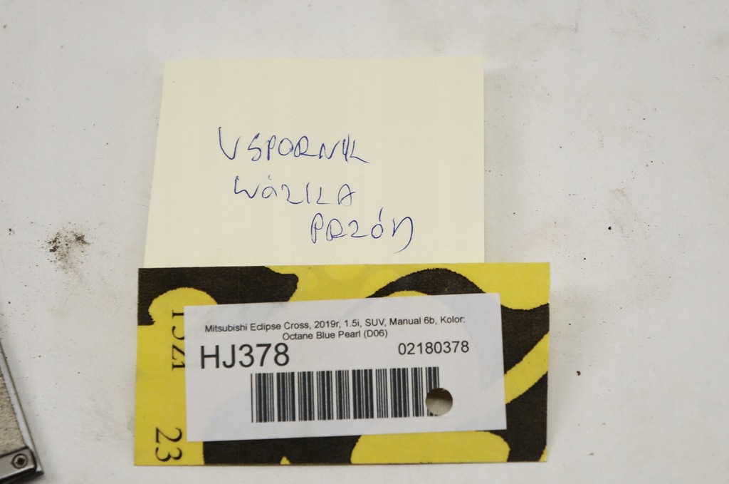 фото №6, Hj378 mitsubishi eclipse cross упор капота подрамник перед