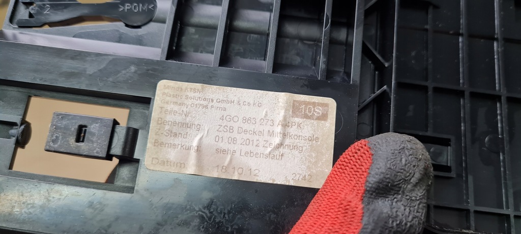 фото №12, S7 4g a7 пепельница перед передняя sline 1nk 4g0863273a a6 c7 4g