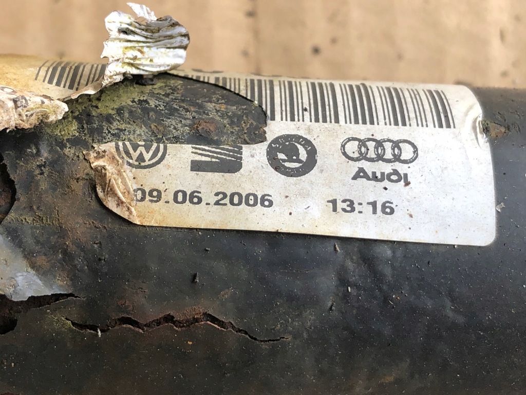 фото №6, Приводной вал правая vw skoda audi 1k0407272cc