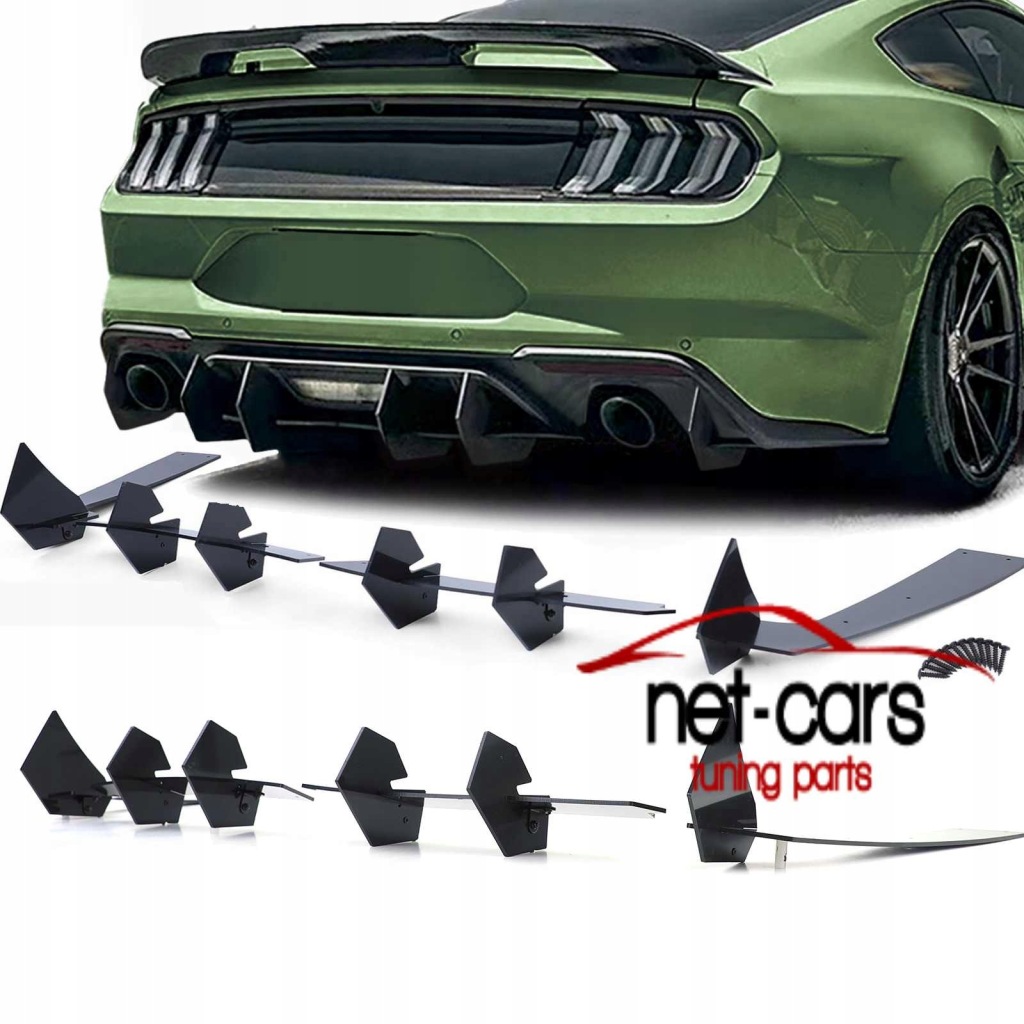 фото №1, Диффузор накладка ford mustang 6 14 -17r gt 500 rtr