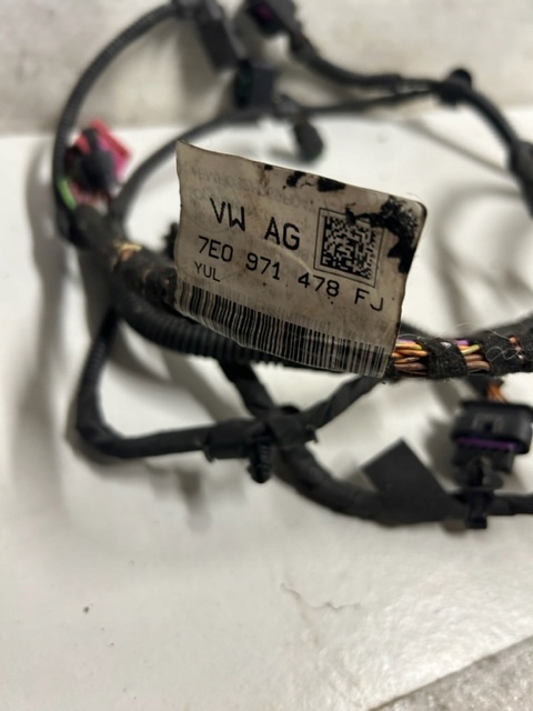 фото №1, Vw электропроводка жгут шланг webasto 7e0971478fj