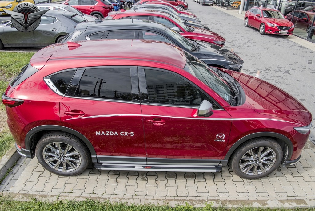 фото №16, Mazda cx-5 ii 2017+ пороги бічний накладки порогові