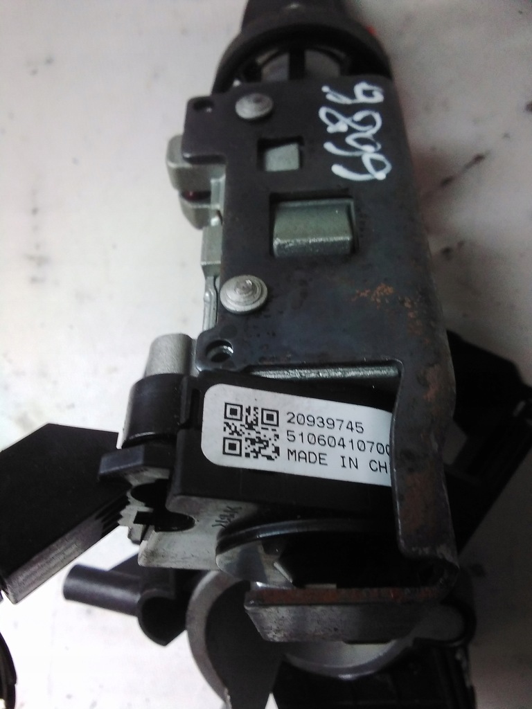 фото №4, 6686 opel astra j замок запалювання з ключ 13383062