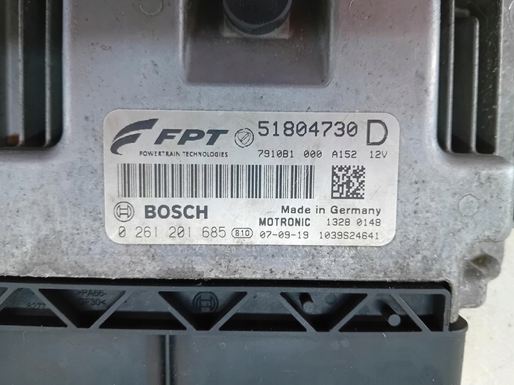фото №8, Бортовой компьютер, блок управления fiat grande punto 51804730 0261201685 1.4 t-jet