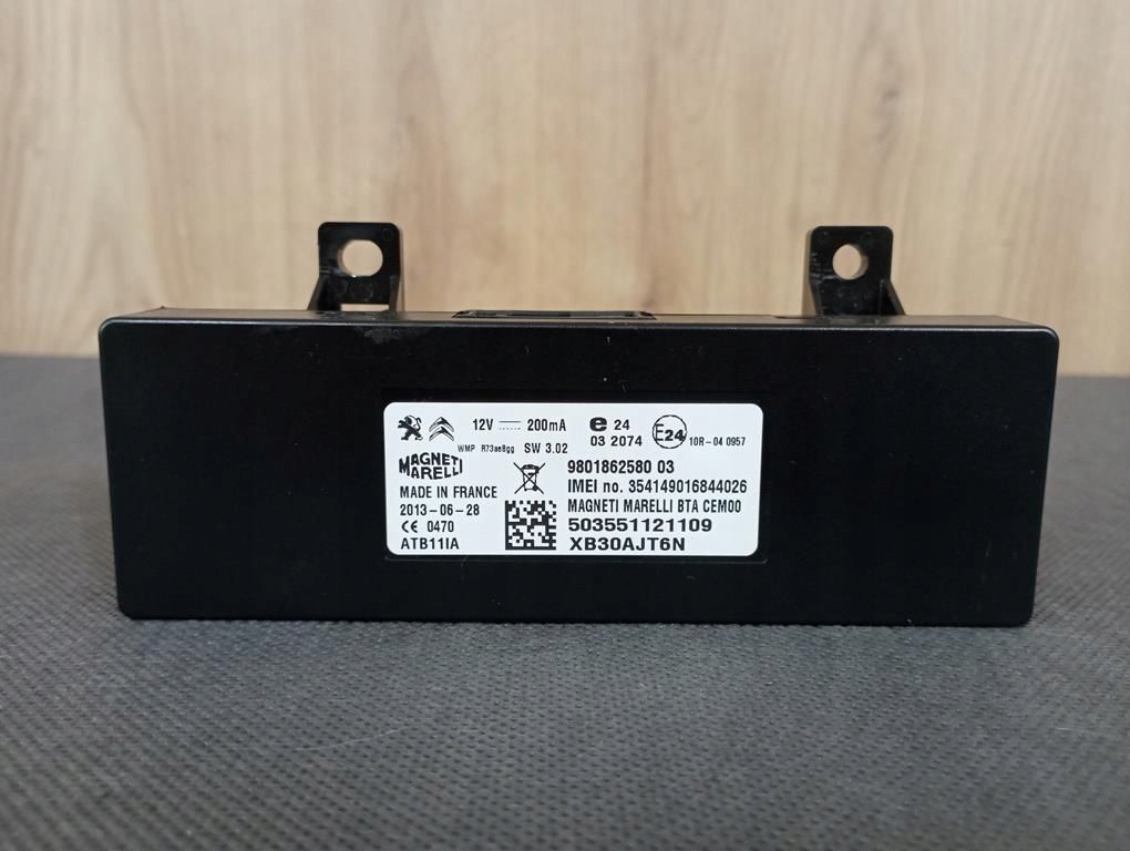 Купить Citroen ds5 модуль блок управления bluetooth 9801862580