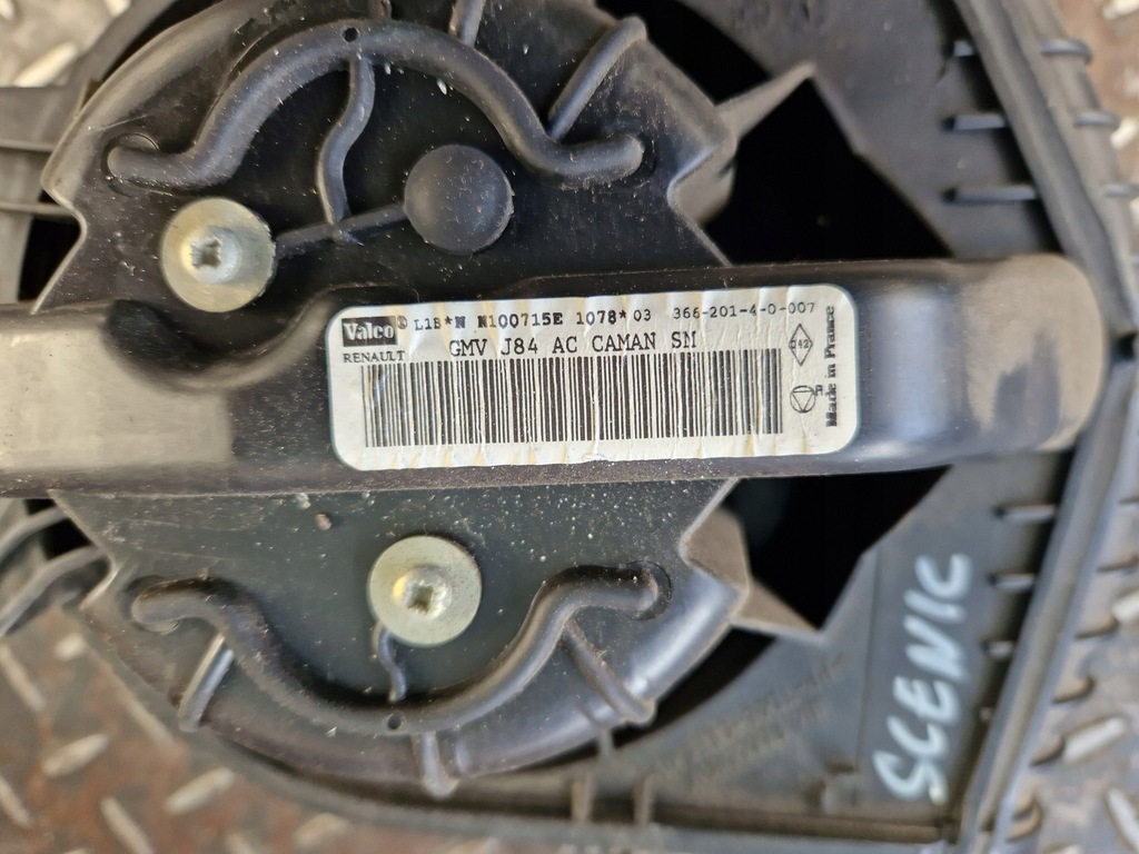 фото №2, Воздуходувка вентилятор renault scenic ii