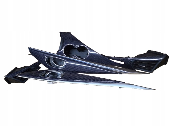 фото №1, Infiniti q60 s 2017 r накладки dekor консоли карбон