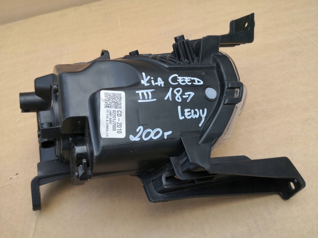 фото №10, Kia ceed iii 18- противотуманная фара левый передний