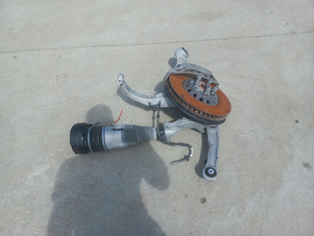 фото №7, Audi q7 3.0 15- поворотний кулак важіль амортизатор лівий