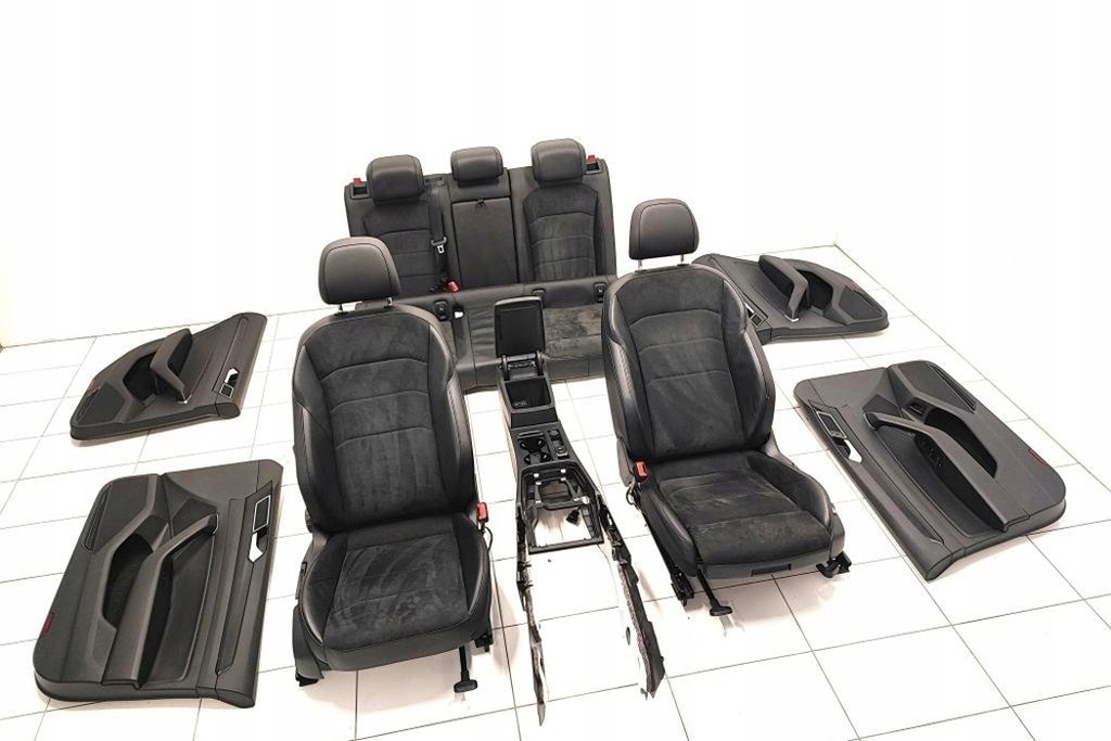 фото №7, Комплект сидений vw arteon 3h7 3q0881105 2.0l дизель 2018