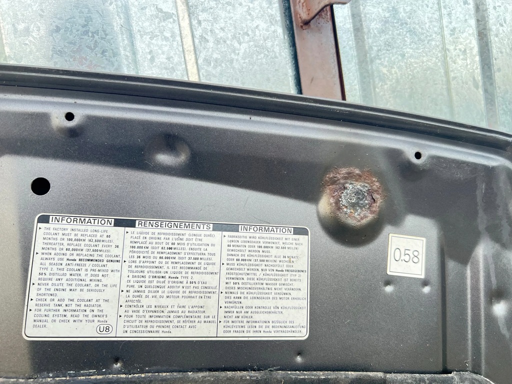 фото №7, Капот кришка honda accord viii 08-15