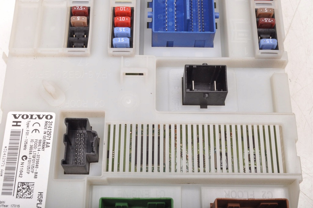 фото №6, Volvo v70 iii s80 ii s60 v60 xc60 i коробка модуль bsi 31412971aa