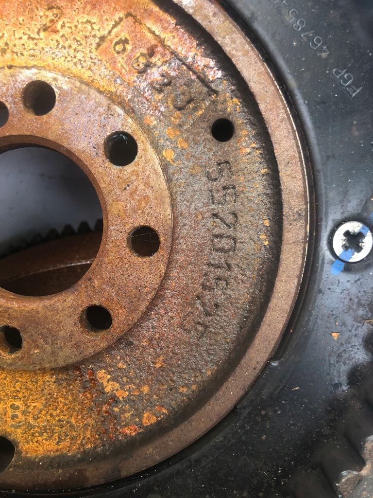 фото №5, Колесо маховик 1.3 m-jet doblo fiorino punto mito