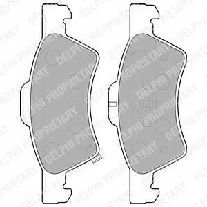 фото №2, Тормозные диски тормозные колодки перед delphi chrysler voyager iv