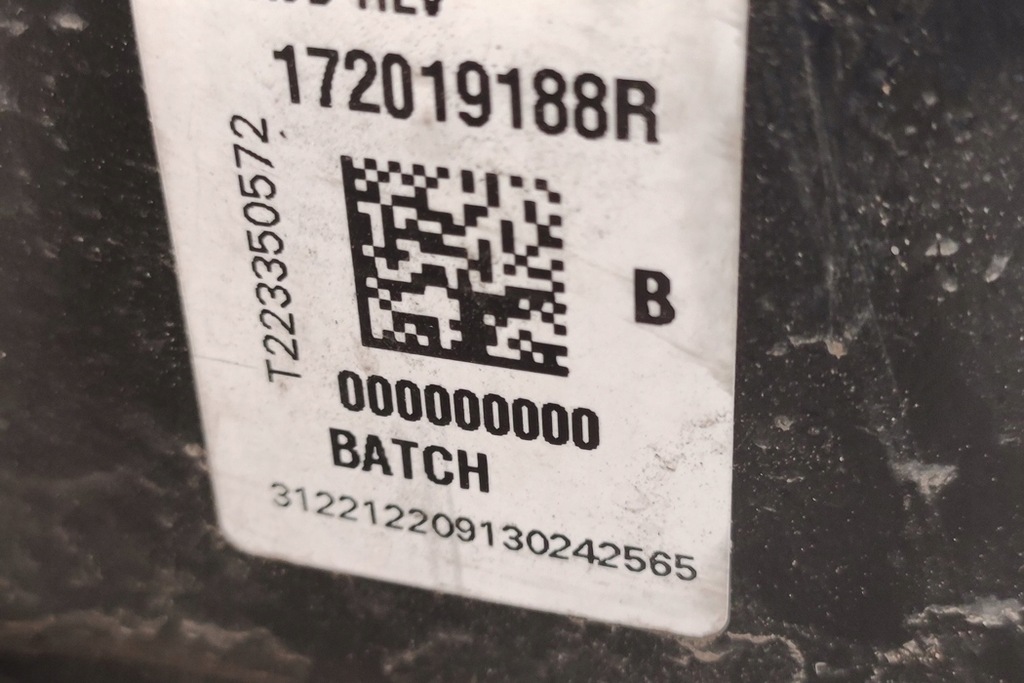 фото №9, Бак топлива renault captur ii hf_ 172019188r 1.6l hybrid 105kw 2023