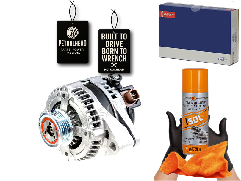 фото №1, Генератор toyota avensis verso previa ii rav 4 ii 2. #petrolhead pro+ kit4