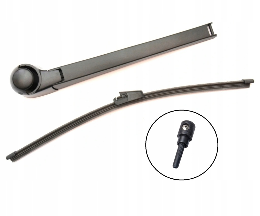 фото №1, Рычаг дворник задняя пластик vw polo 9n + насадка