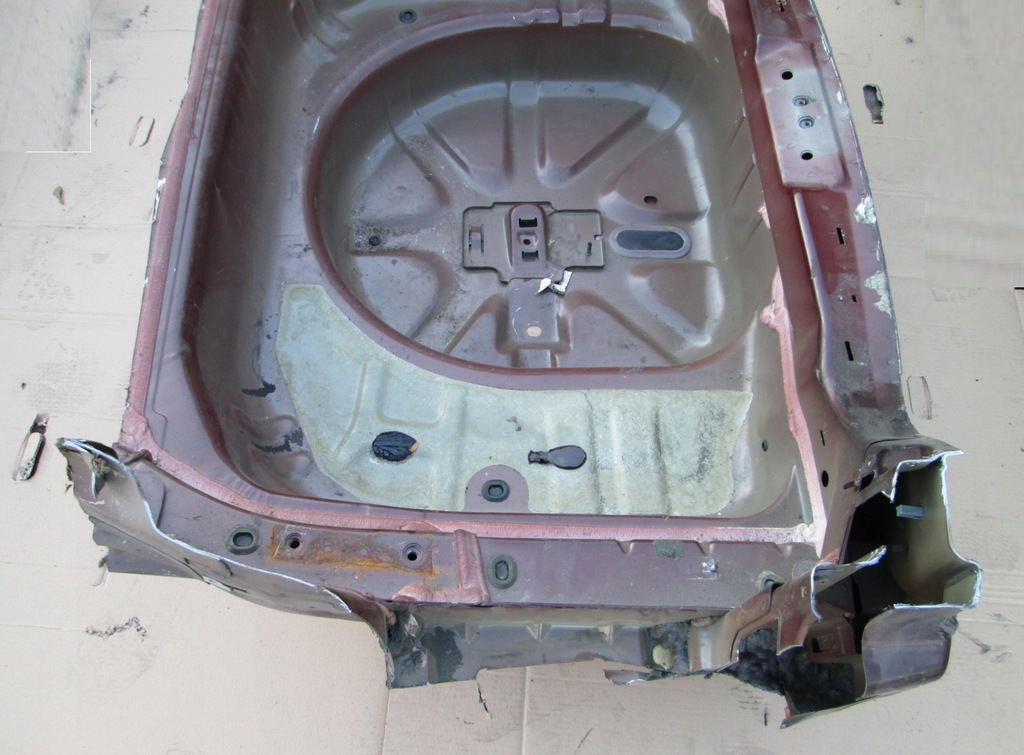 фото №8, Ford flex 08- поддон pas задняя пол багажника задняя