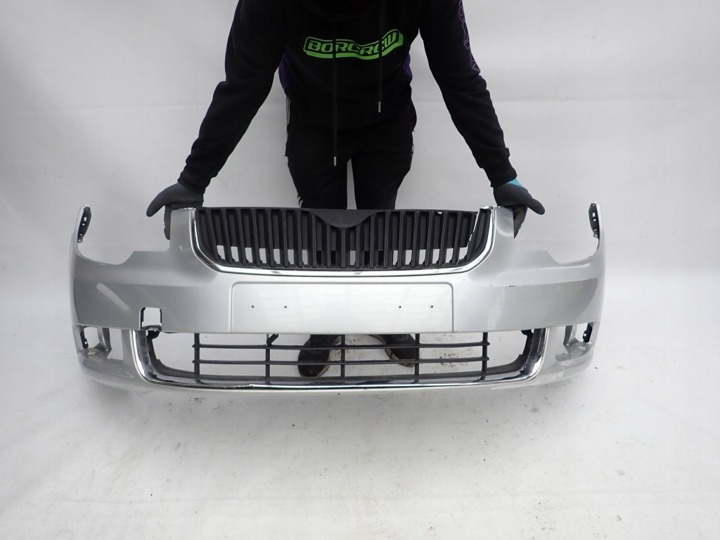 фото №13, Skoda superb ii 08- бампер перед передній