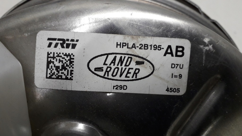 фото №4, Land range rover підсилювач гальм насос гальмівна hpla2b195ab