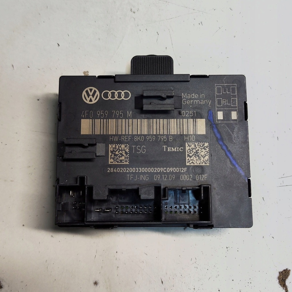 фото №1, Audi a6 c6 модуль дверь 4f0959795m