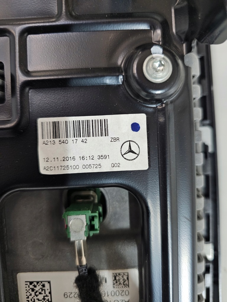 фото №9, Экран дисплей монитор счетчик mercedes e-klasa w213