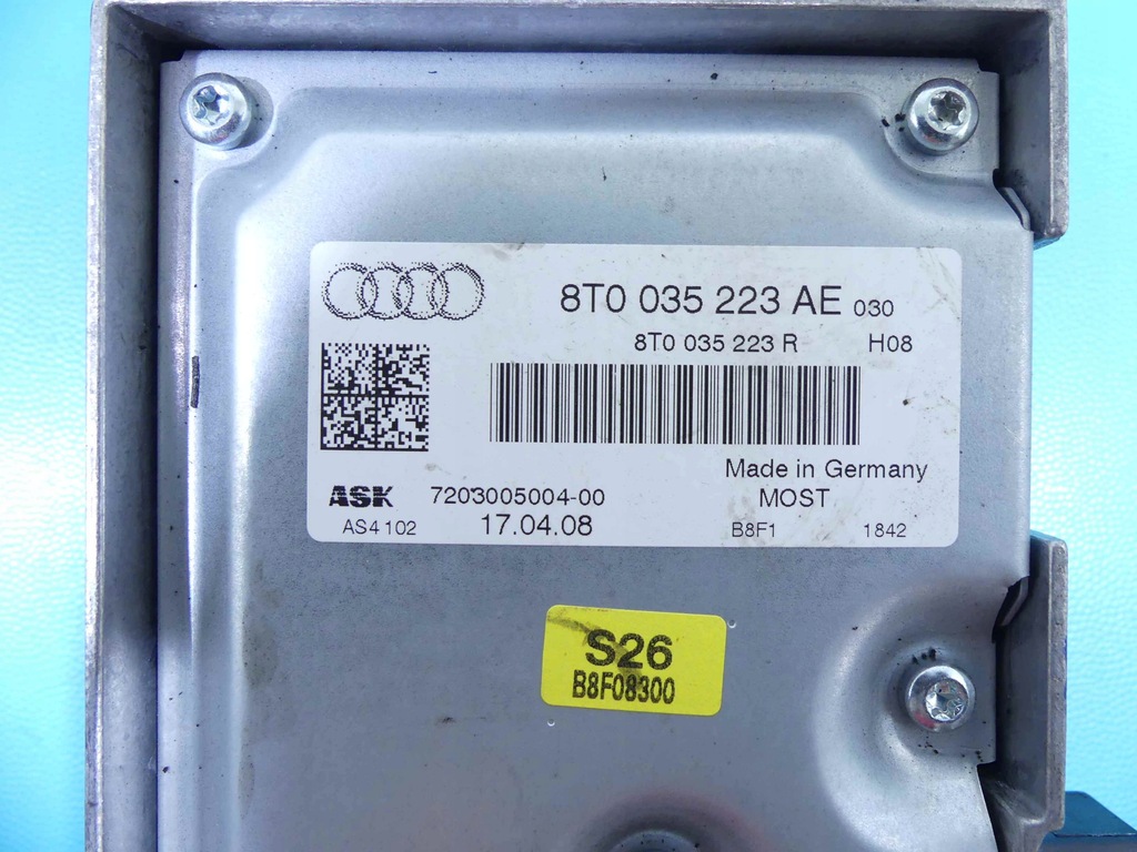 фото №5, Підсилювач ask audi a4 b8