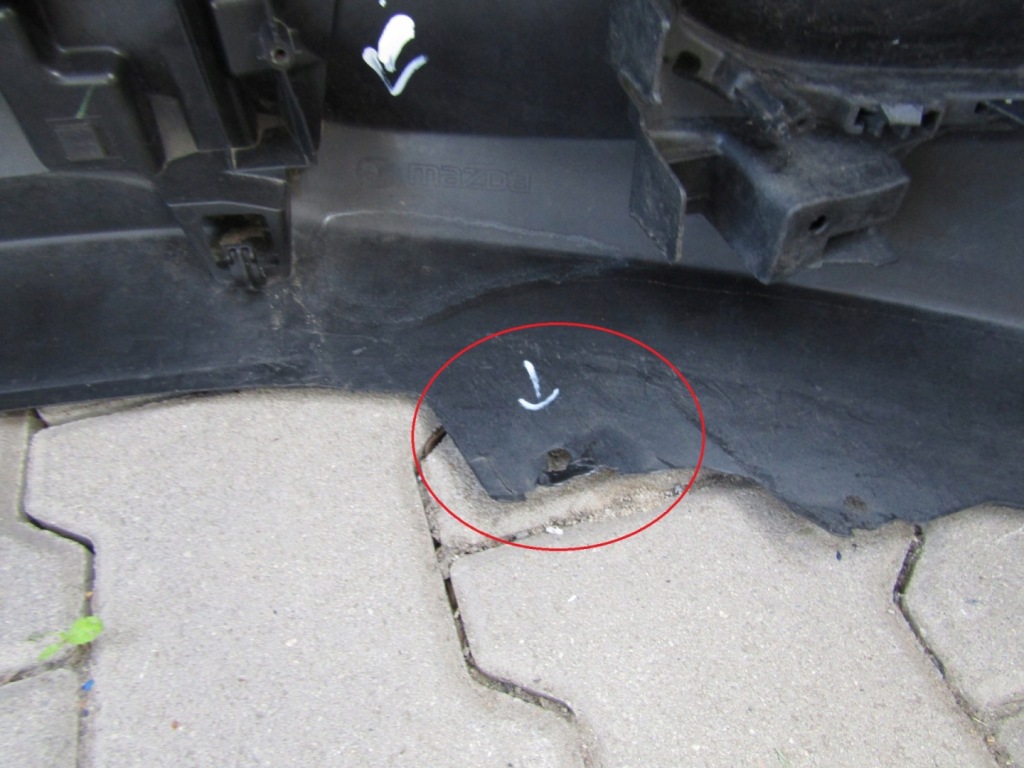 Бампер перед передній mazda 5 v iii 10-16 Недорого