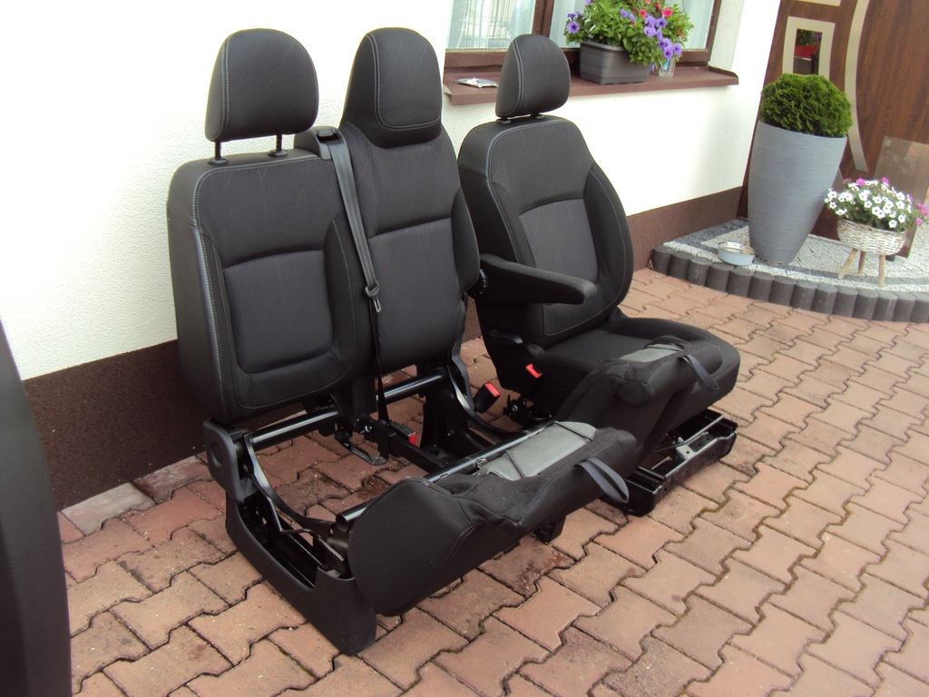 фото №5, Renault trafic iii iv lift 2022 сидіння заднє сидіння сидіння