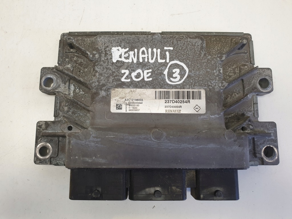 фото №1, Renault zoe блок управления двигателя бортовой компьютер 237d40254r