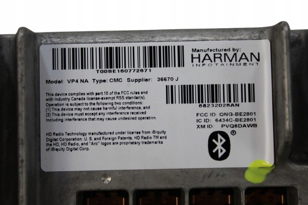 фото №11, Chrysler pacifica 17- радио навигация 68232026an