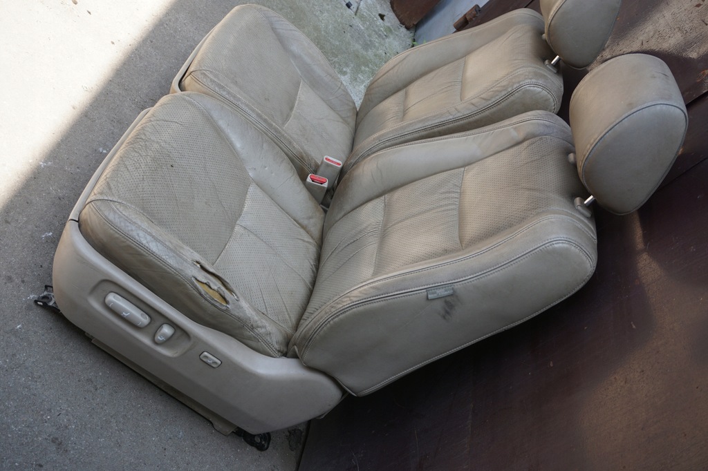 фото №8, Land cruiser 120 сидіння сидіння правий лівий шкіра 5d long 03r