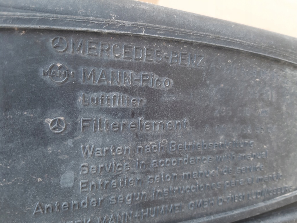 фото №7, Mercedes atego корпус фильтра воздуха
