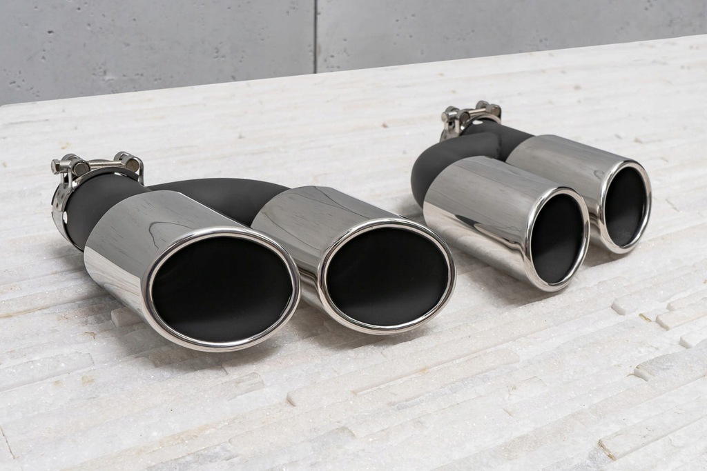 фото №10, Audi a7 4k8 2018+ наконечник вихлоп stylizacja na s7 комплект 2 szt