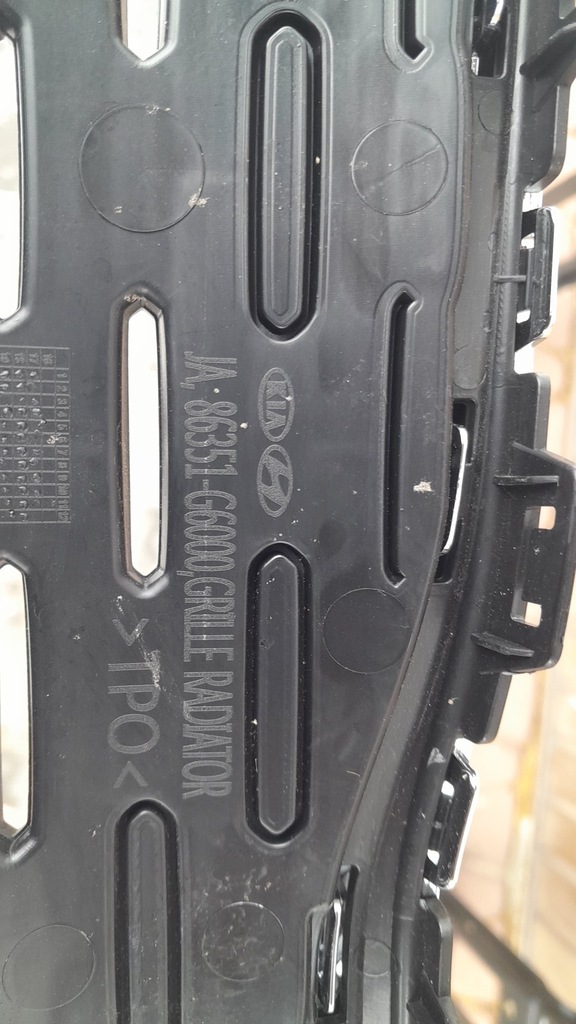 фото №7, Решётка радиатора решётка радиатора kia picanto 3 iii 17 хромированная idealna