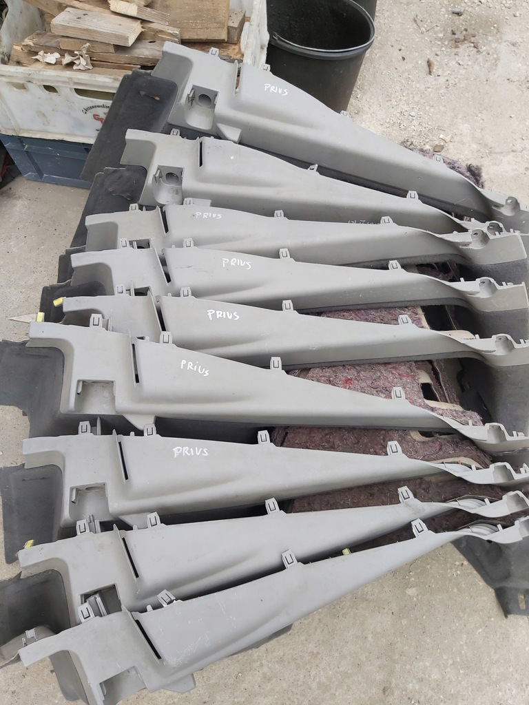 фото №5, Toyota prius ii обшивка багажника задня правий