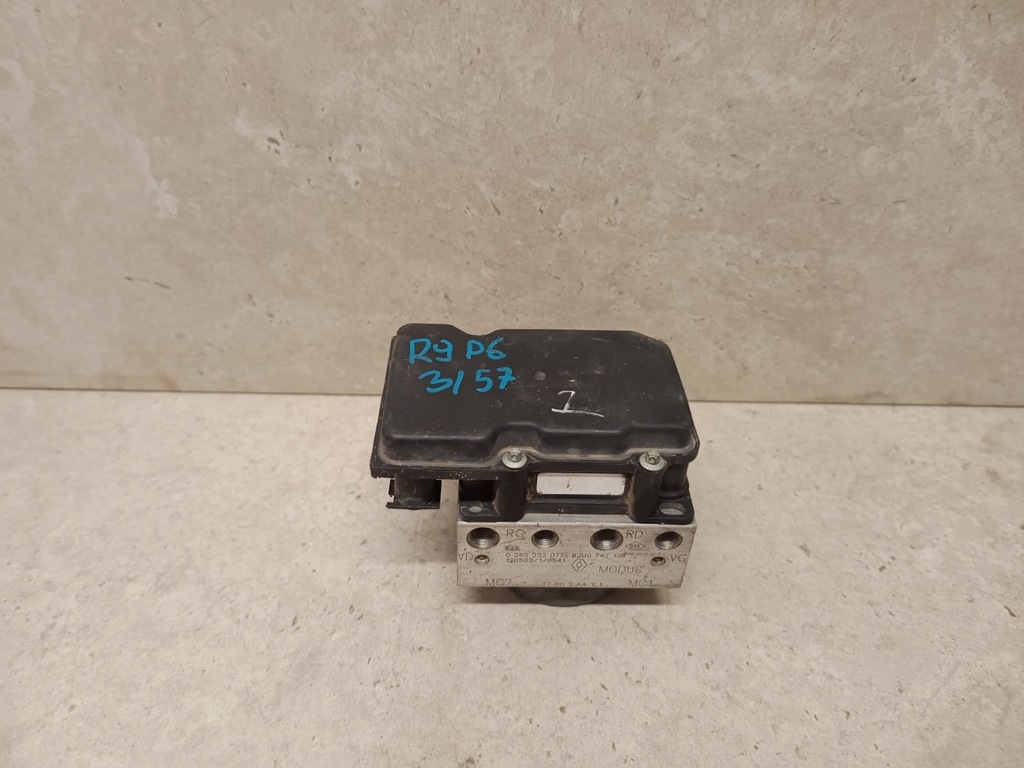 фото №1, Насос тормозная abs renault modus 1,5 - 0265232075 8200747138