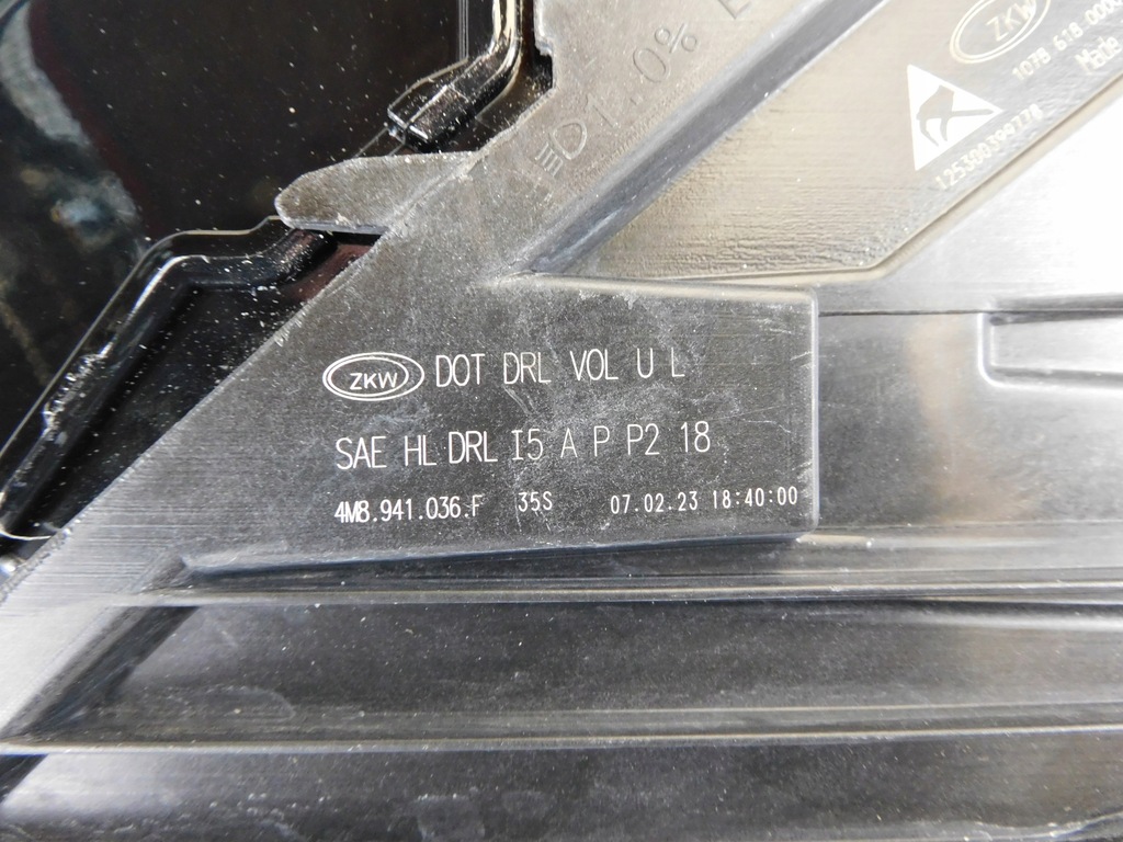 фото №16, Audi rsq8 4m 4m8 q8 лампа правая matrix hd 4m8941036f