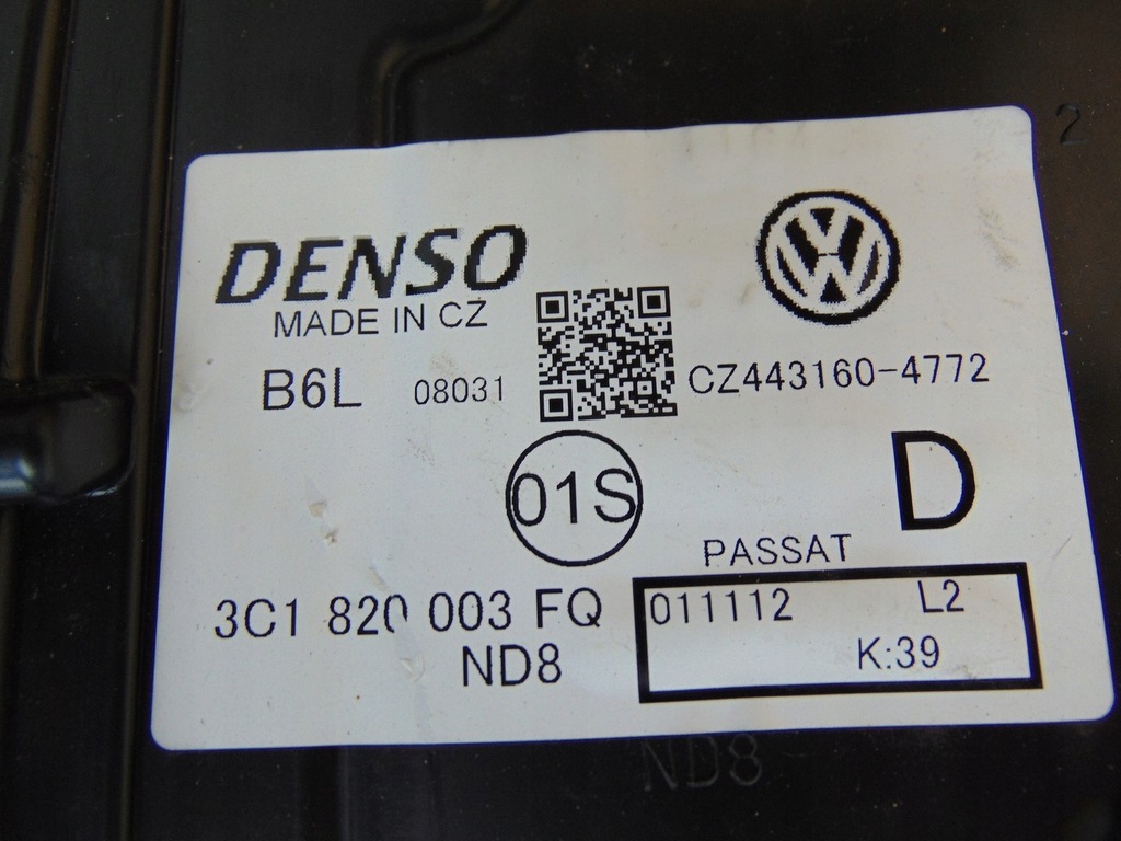 фото №15, Обігрівач кондиціонера vw passat b7 3c1820003fq europa