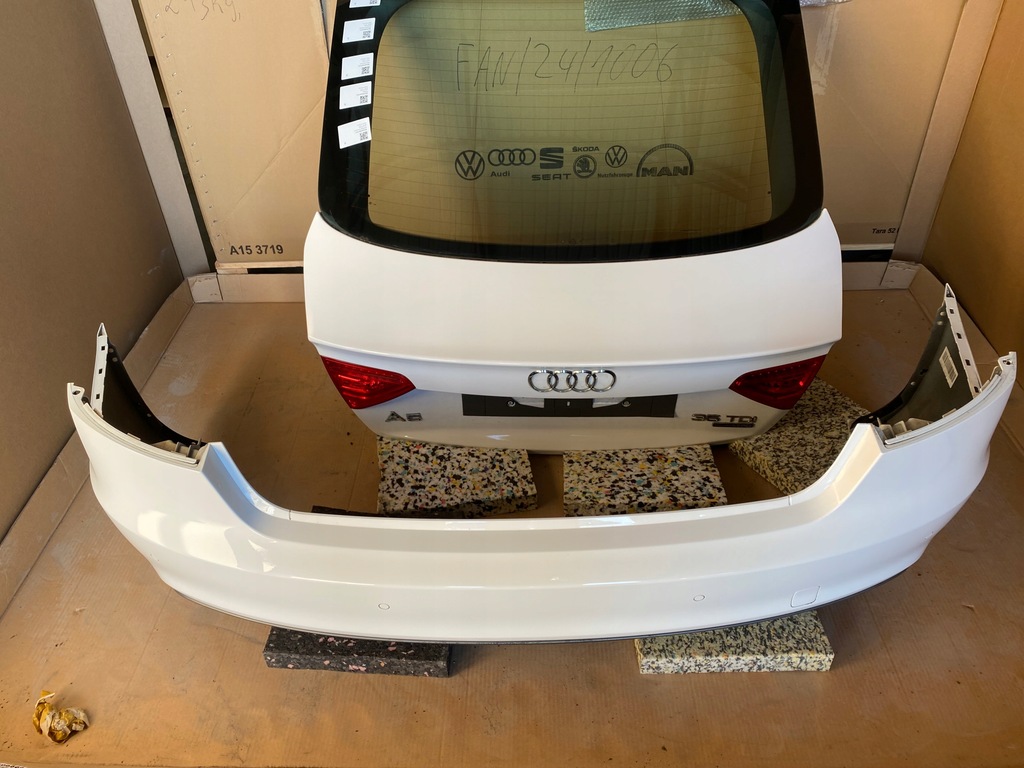 фото №11, Audi a5 8t lift s-line kompletny задня бампер кришка багажника лампи bez фарбування ls9r